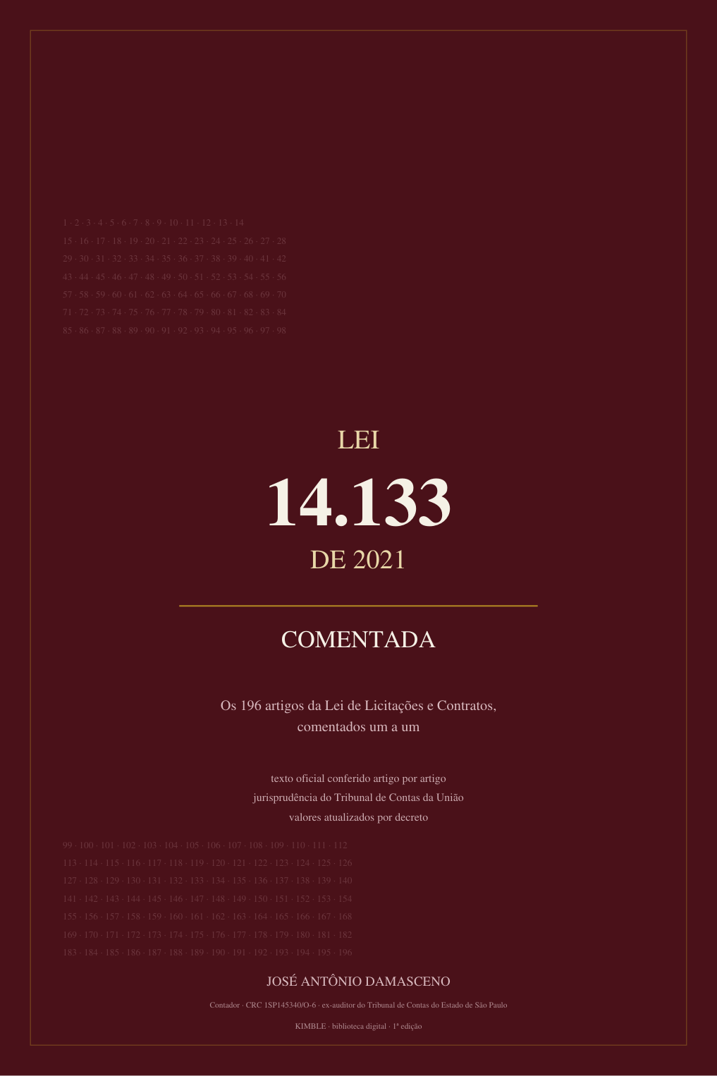 Capa de Lei 14.133/2021 Comentada